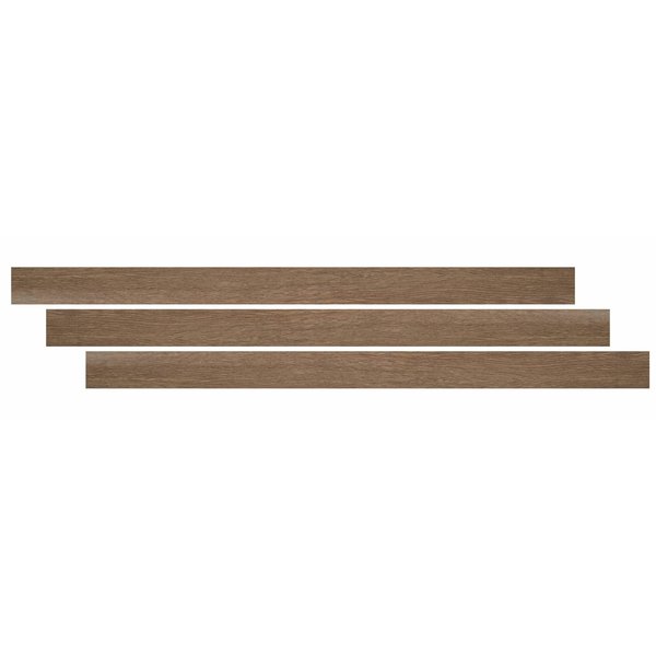 Msi Saddle Oak 1/3 In. Thick X 1 3/4 In. Wide X 94 In. Length Luxury Vinyl Reducer Molding ZOR-LVT-T-0191